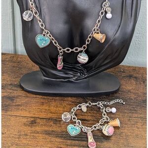 Juicy Couture Y2K 2008 Limited Edition Vintage Bracelet and Necklace Set